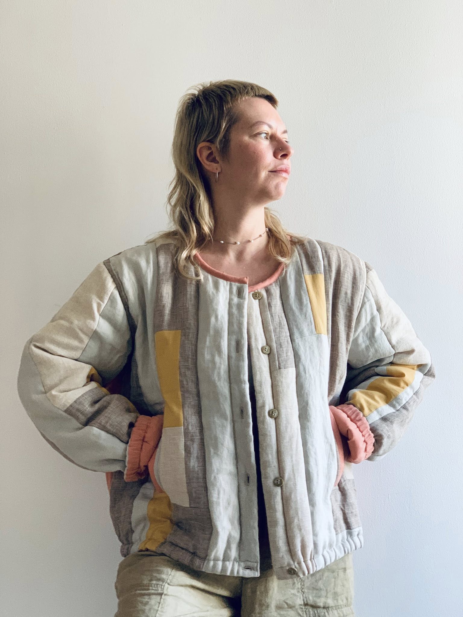 куфайка різнокольорова - Зображення 2