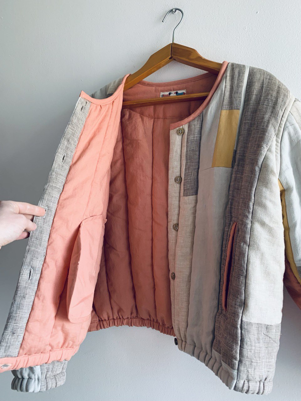 куфайка різнокольорова - Зображення 4